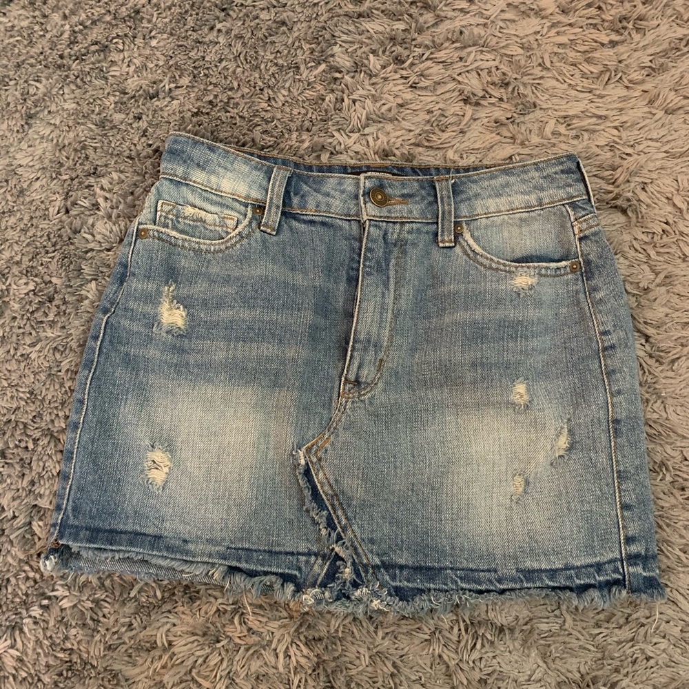 rewash jean skirt *worn once*